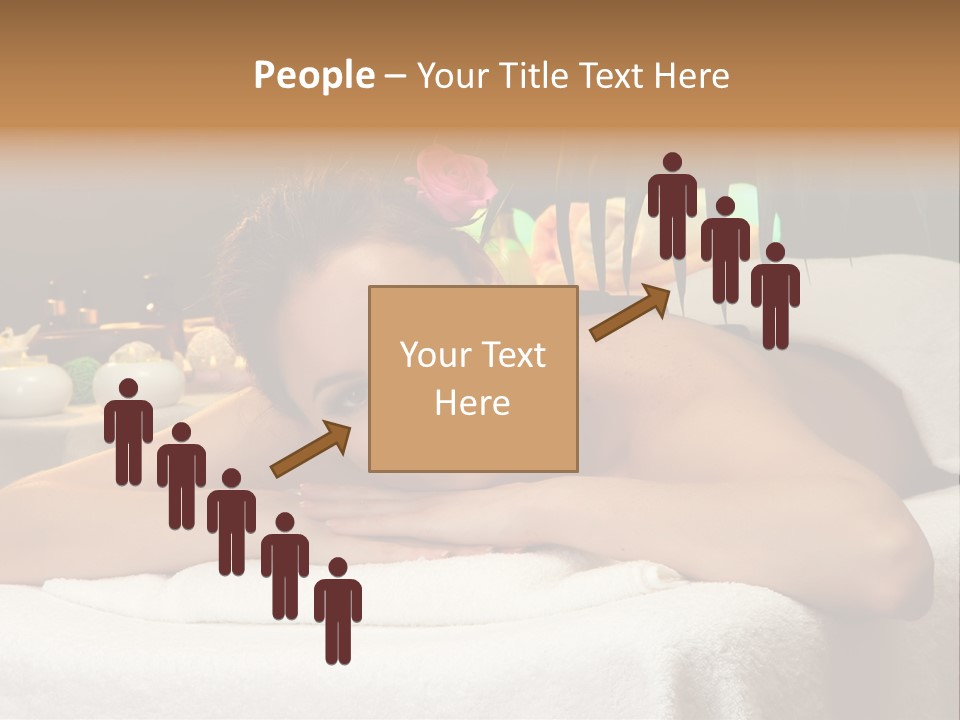 Person Beautiful Female PowerPoint Template
