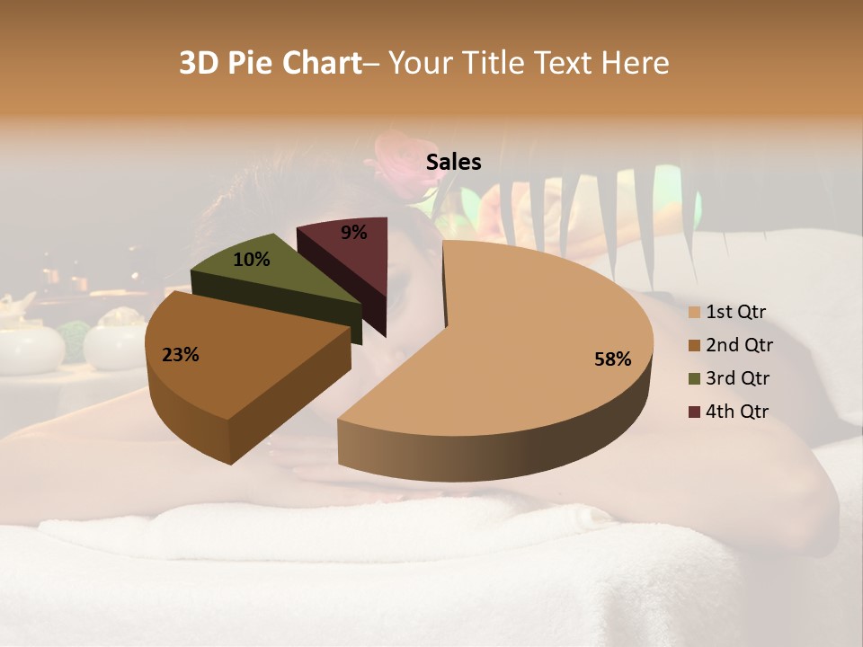 Person Beautiful Female PowerPoint Template