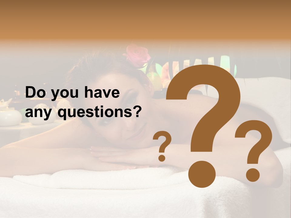 Person Beautiful Female PowerPoint Template