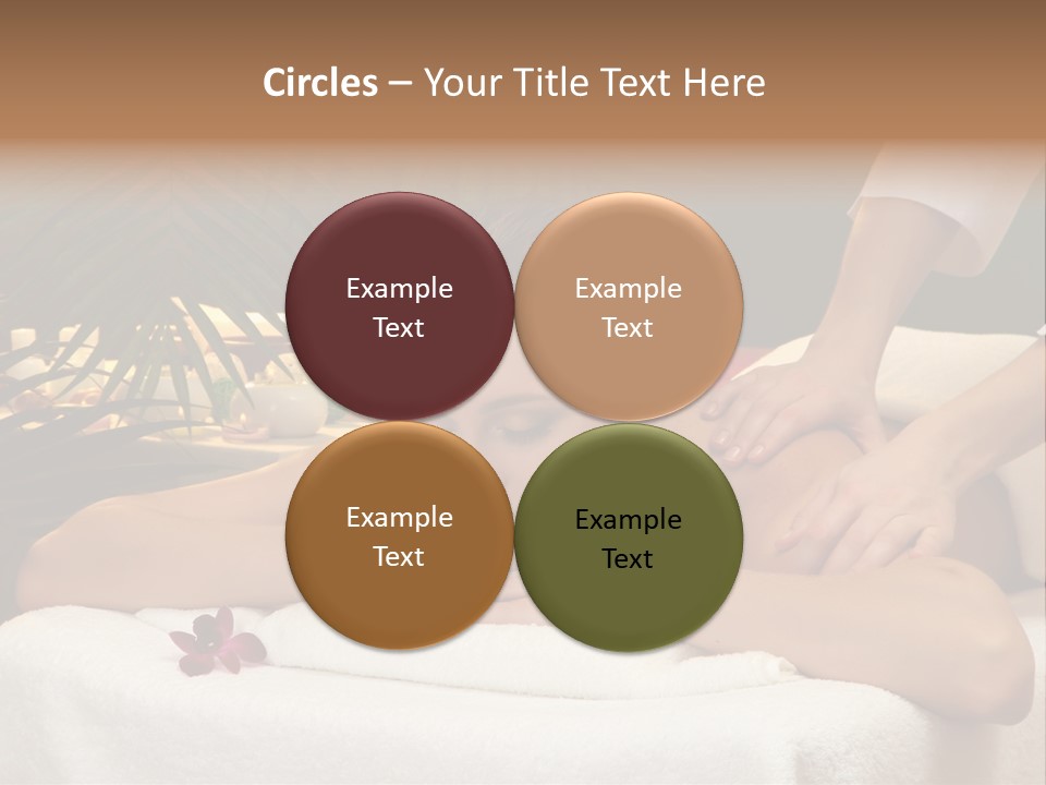Woman Treatment Model PowerPoint Template