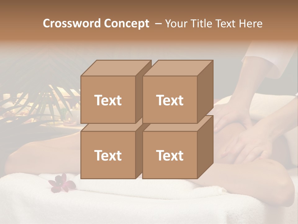 Woman Treatment Model PowerPoint Template