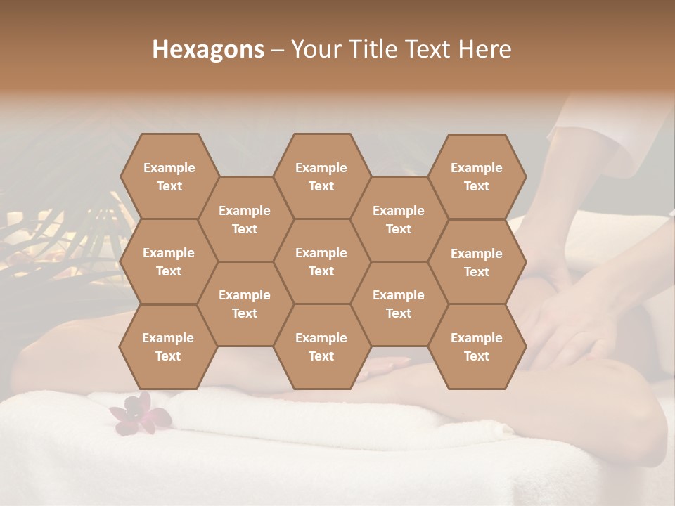 Woman Treatment Model PowerPoint Template