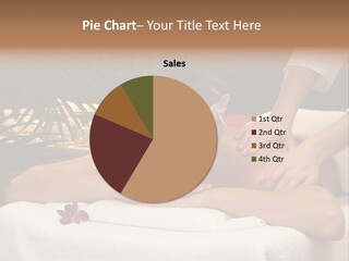 Woman Treatment Model PowerPoint Template