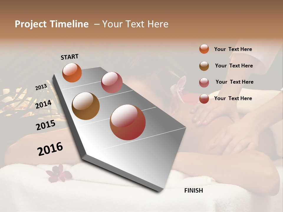 Woman Treatment Model PowerPoint Template