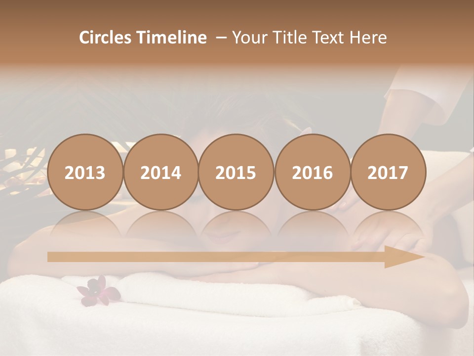 Woman Treatment Model PowerPoint Template