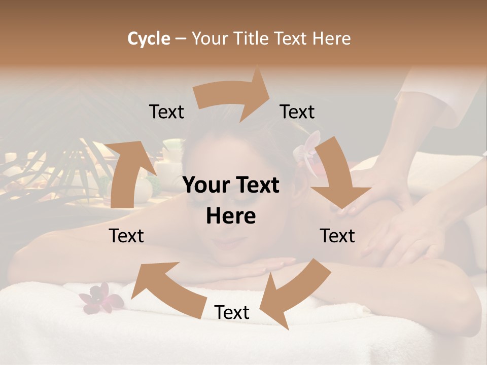 Woman Treatment Model PowerPoint Template
