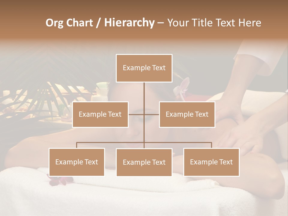 Woman Treatment Model PowerPoint Template
