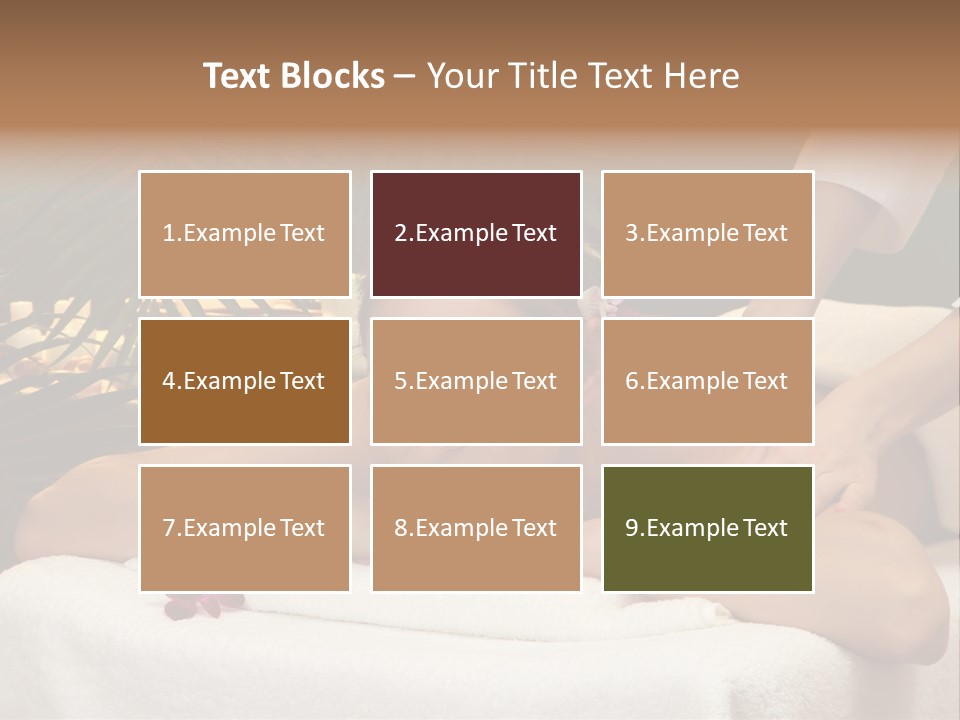 Woman Treatment Model PowerPoint Template