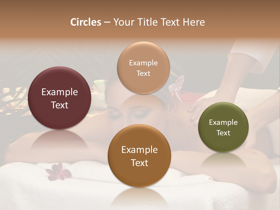 Woman Treatment Model PowerPoint Template