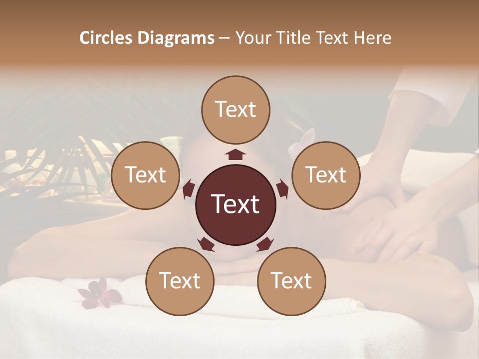 Woman Treatment Model PowerPoint Template