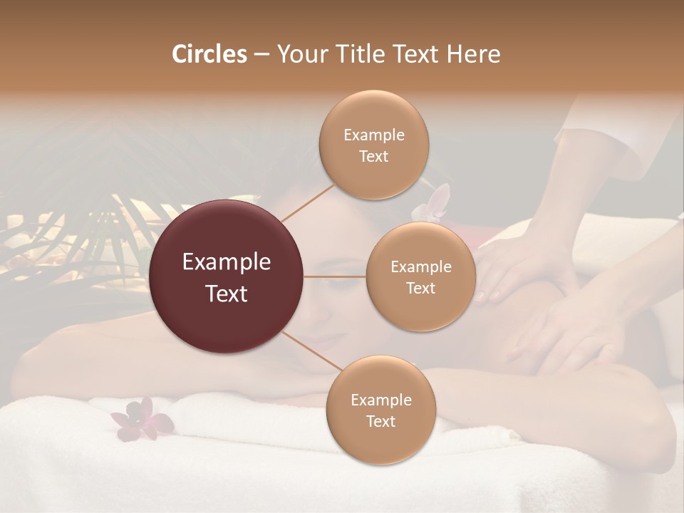 Woman Treatment Model PowerPoint Template