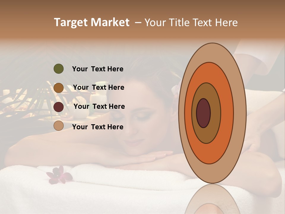 Woman Treatment Model PowerPoint Template