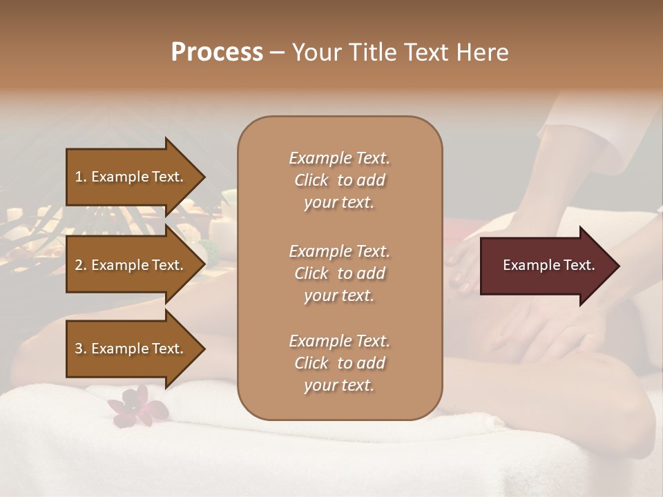 Woman Treatment Model PowerPoint Template