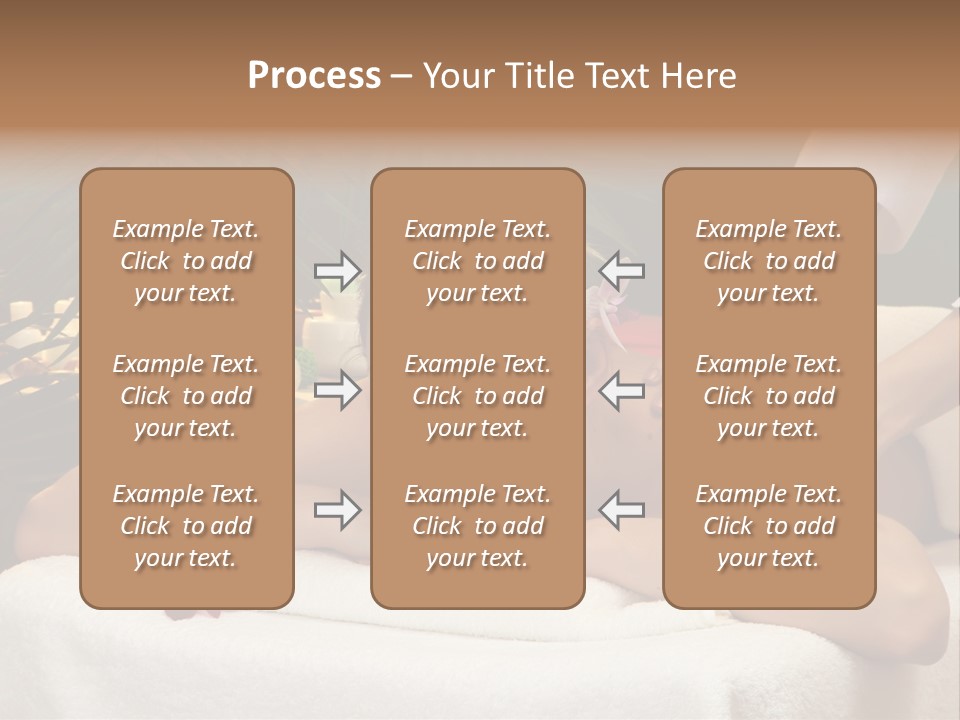 Woman Treatment Model PowerPoint Template