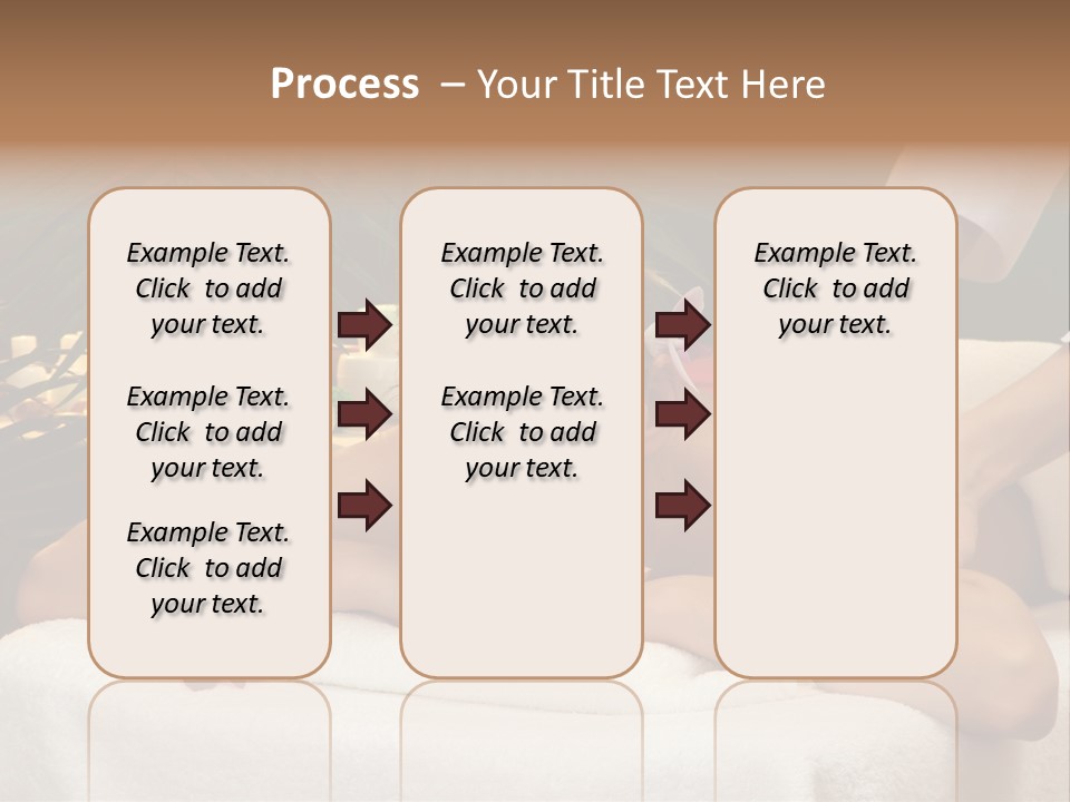 Woman Treatment Model PowerPoint Template