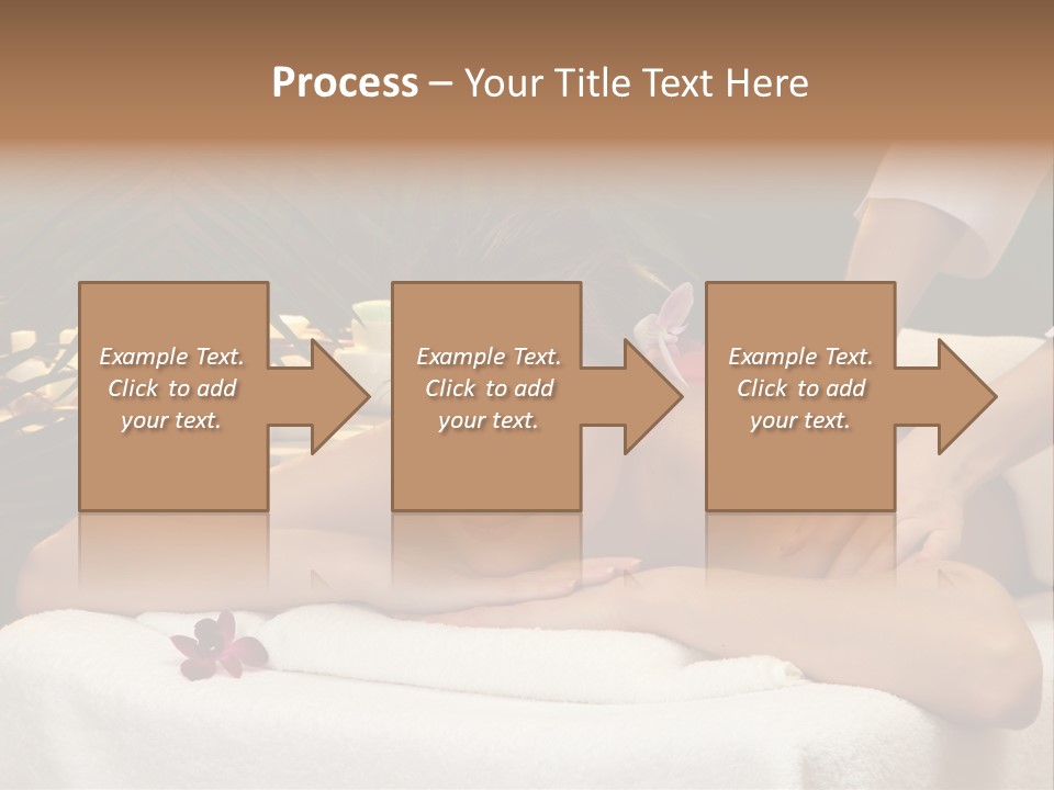 Woman Treatment Model PowerPoint Template