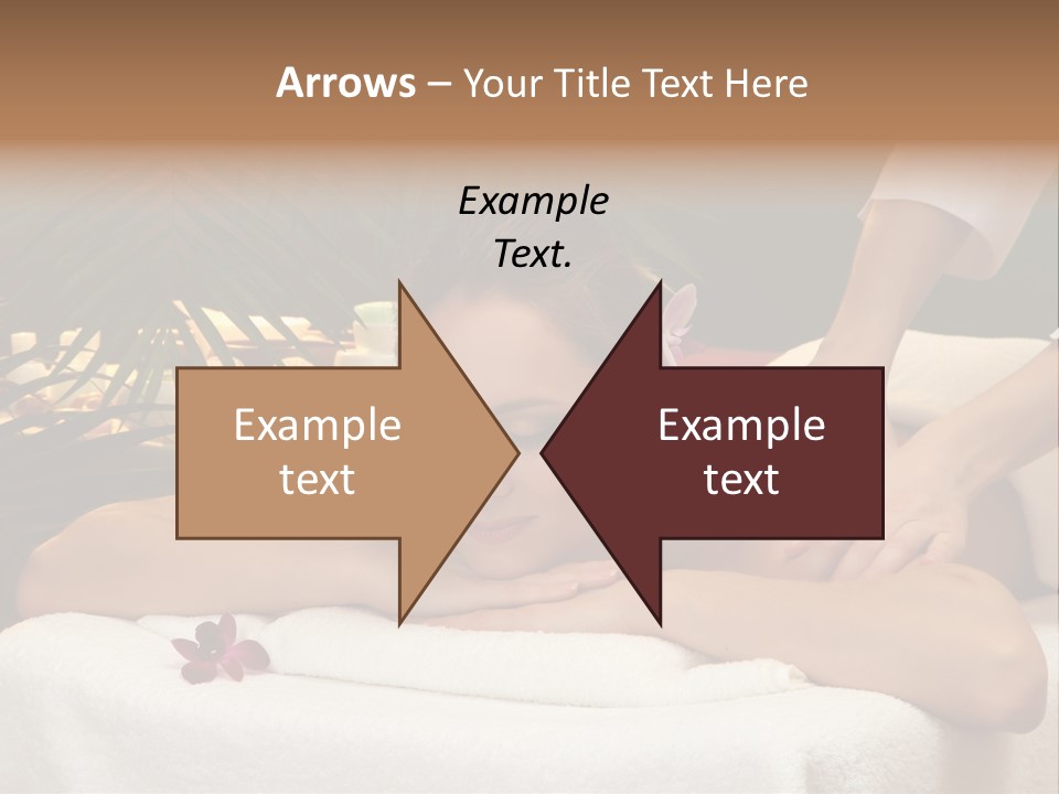 Woman Treatment Model PowerPoint Template