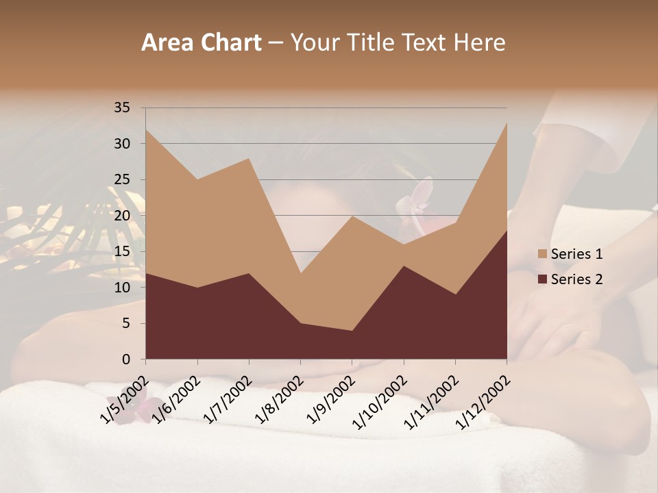 Woman Treatment Model PowerPoint Template