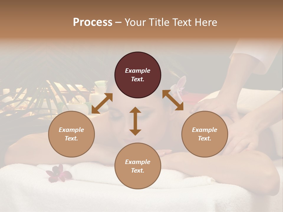 Woman Treatment Model PowerPoint Template
