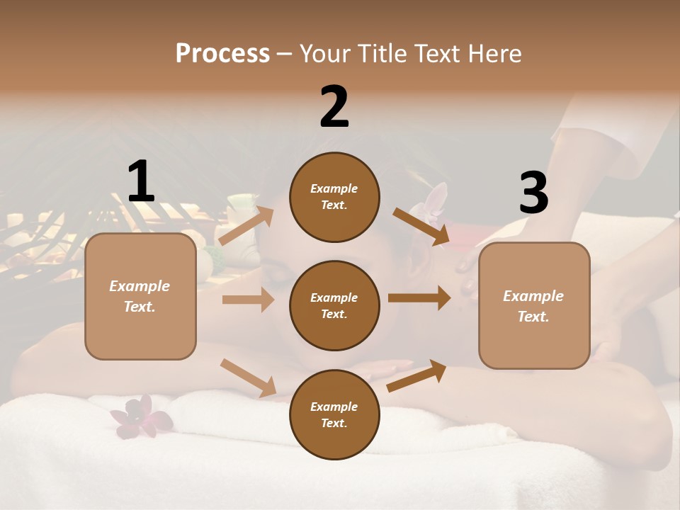 Woman Treatment Model PowerPoint Template