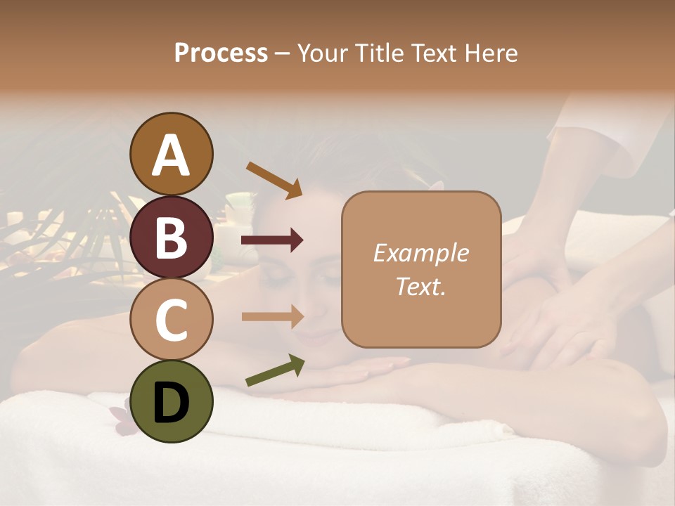 Woman Treatment Model PowerPoint Template