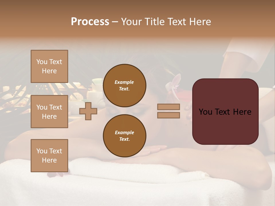 Woman Treatment Model PowerPoint Template