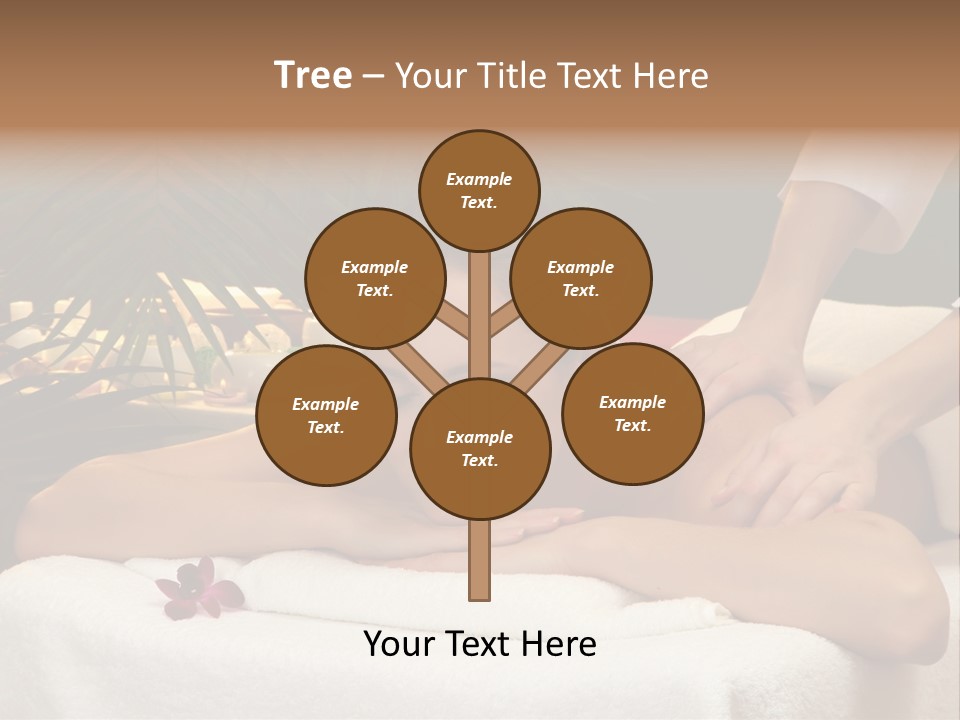 Woman Treatment Model PowerPoint Template