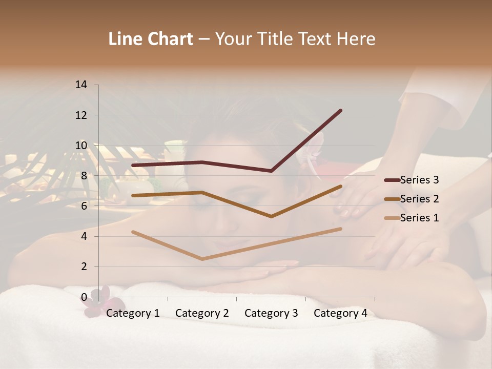 Woman Treatment Model PowerPoint Template