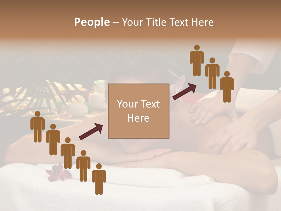 Woman Treatment Model PowerPoint Template