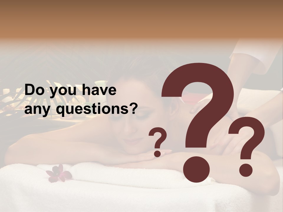 Woman Treatment Model PowerPoint Template