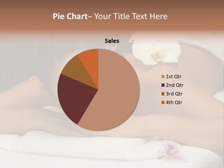 Massage Hot White PowerPoint Template