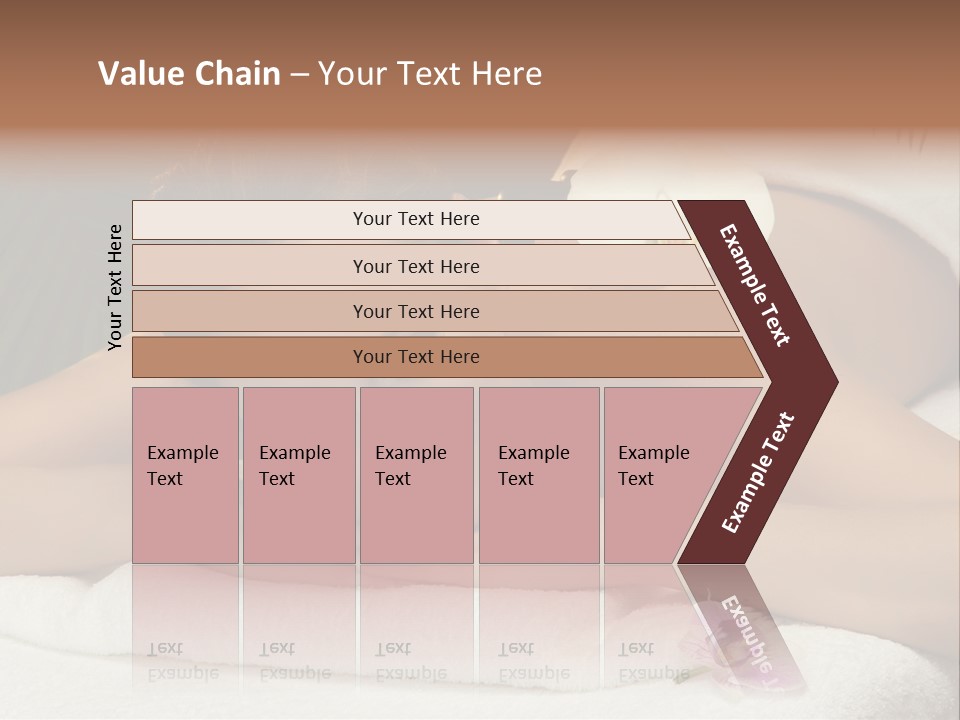 Massage Hot White PowerPoint Template