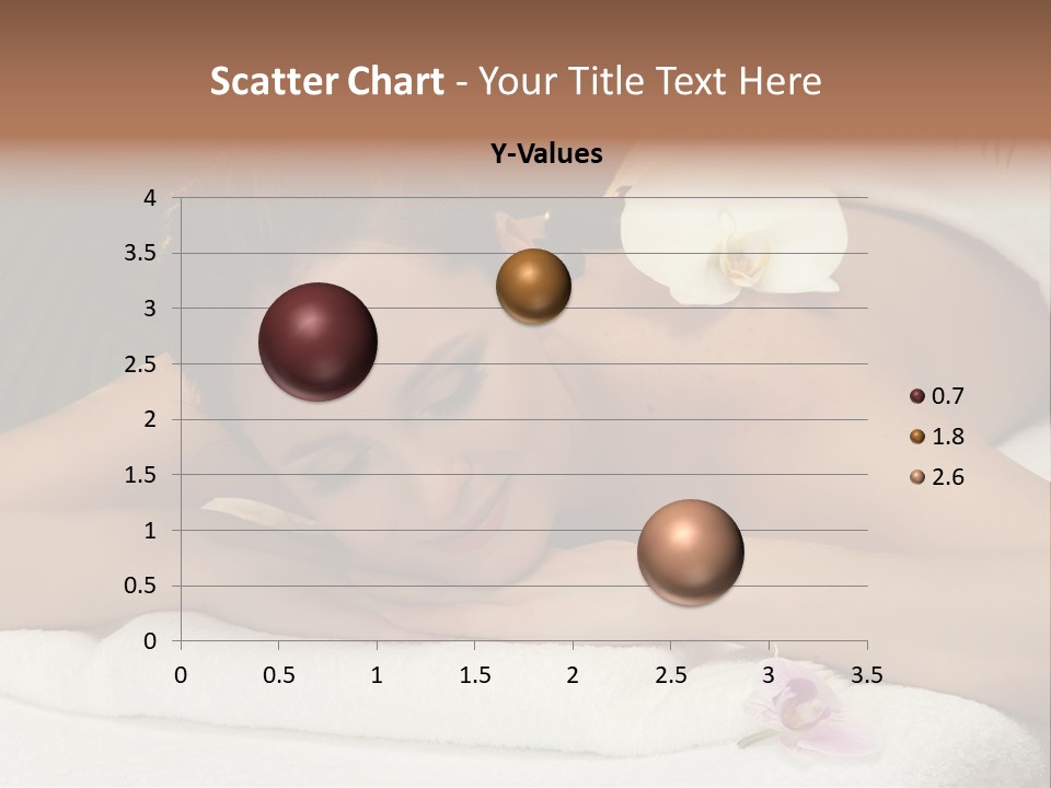 Massage Hot White PowerPoint Template