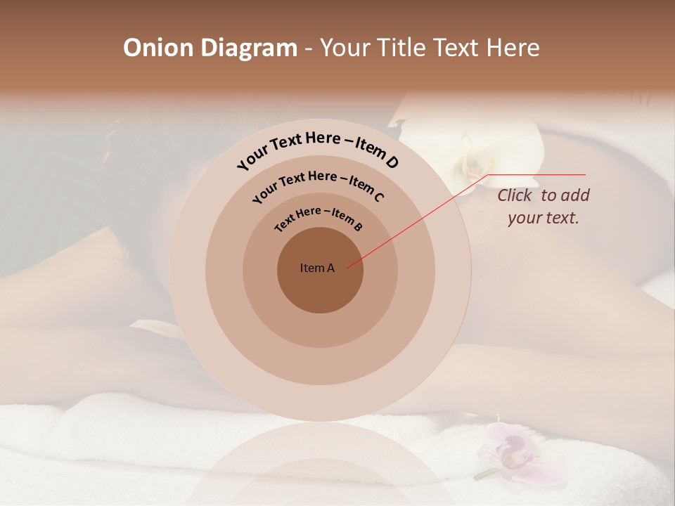 Massage Hot White PowerPoint Template