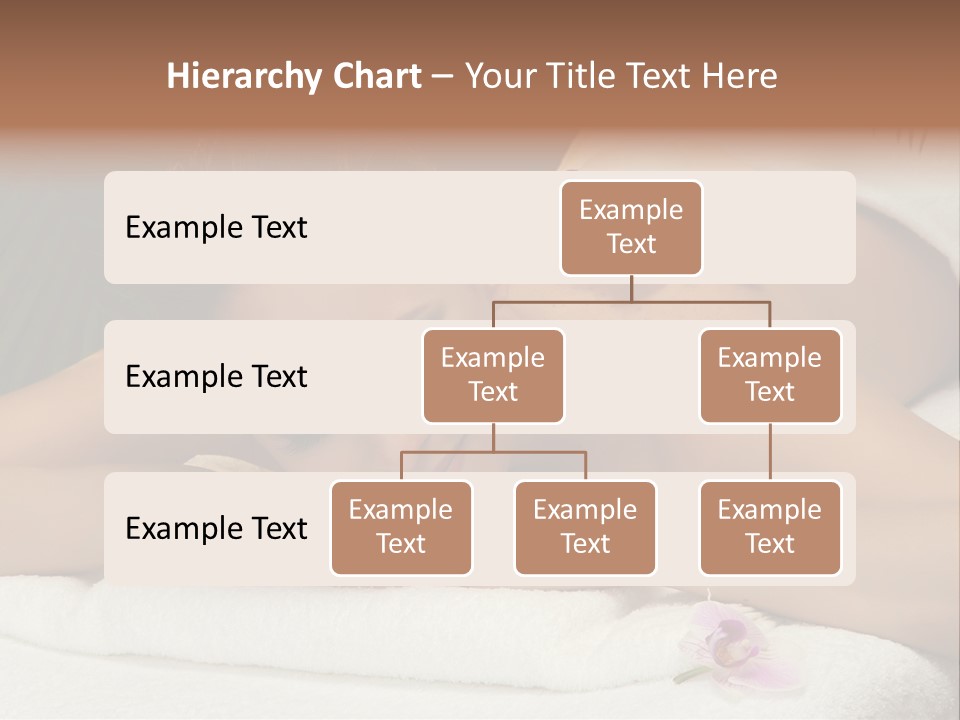 Massage Hot White PowerPoint Template
