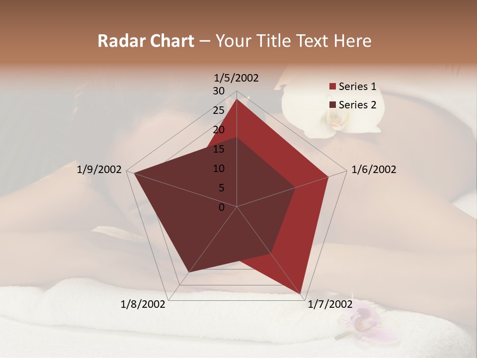 Massage Hot White PowerPoint Template