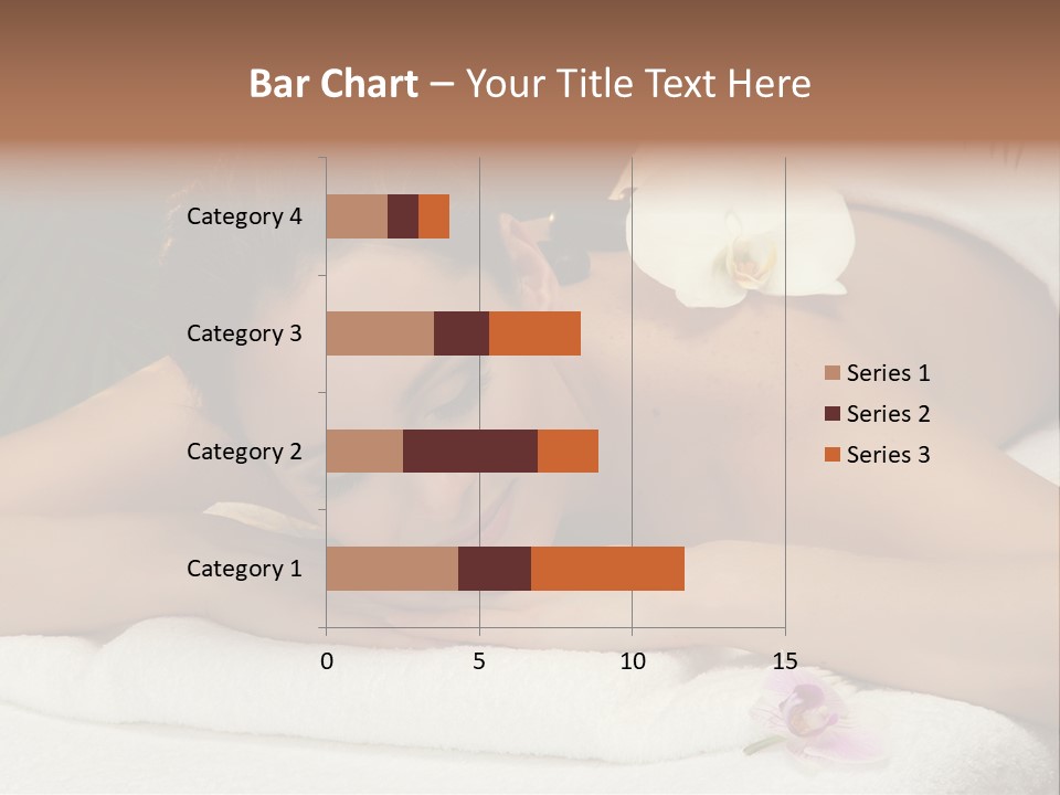 Massage Hot White PowerPoint Template