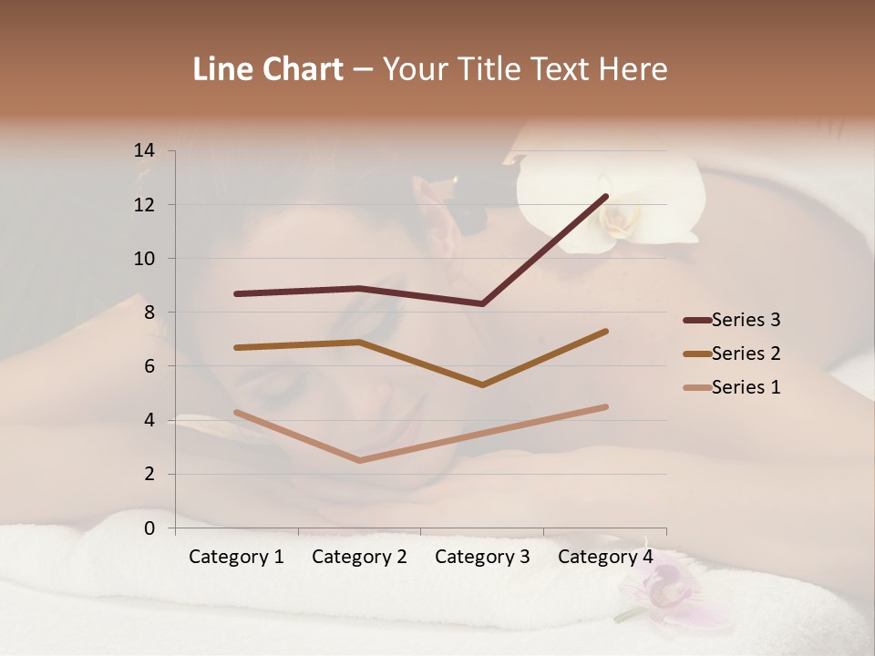 Massage Hot White PowerPoint Template