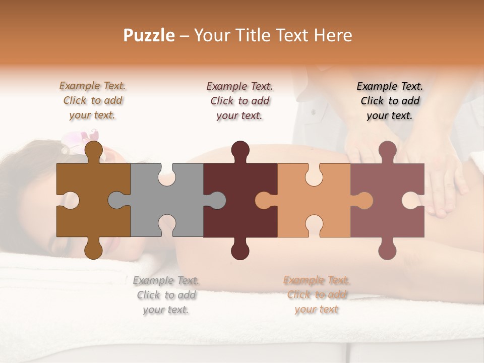 Care Back Attractive PowerPoint Template