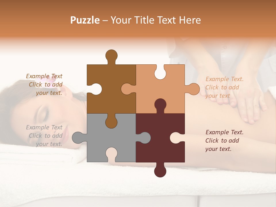 Care Back Attractive PowerPoint Template