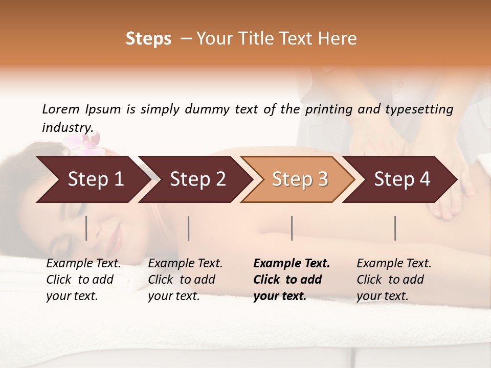 Care Back Attractive PowerPoint Template