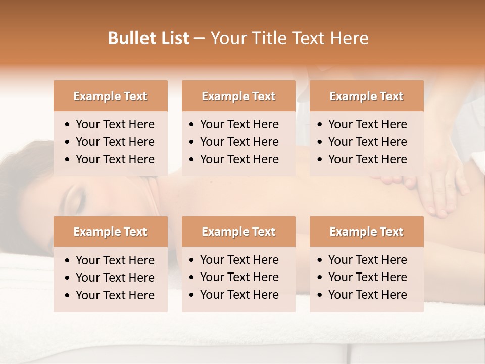 Care Back Attractive PowerPoint Template