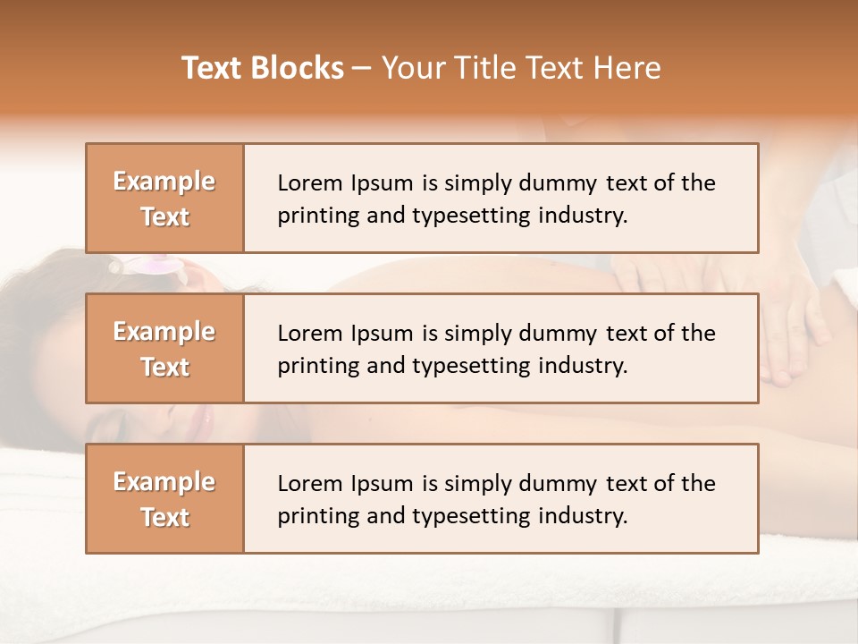 Care Back Attractive PowerPoint Template