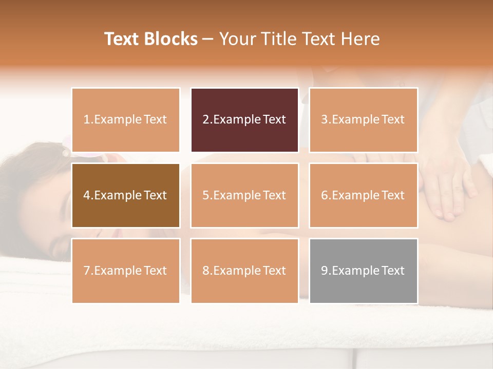 Care Back Attractive PowerPoint Template