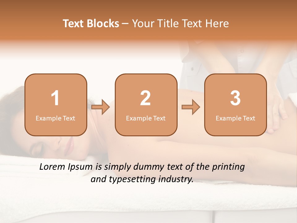 Care Back Attractive PowerPoint Template