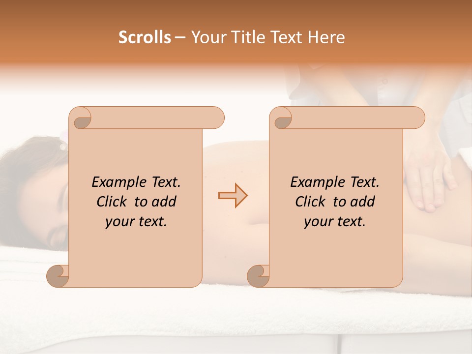 Care Back Attractive PowerPoint Template