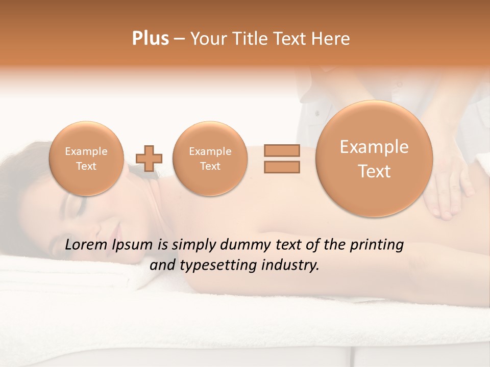 Care Back Attractive PowerPoint Template