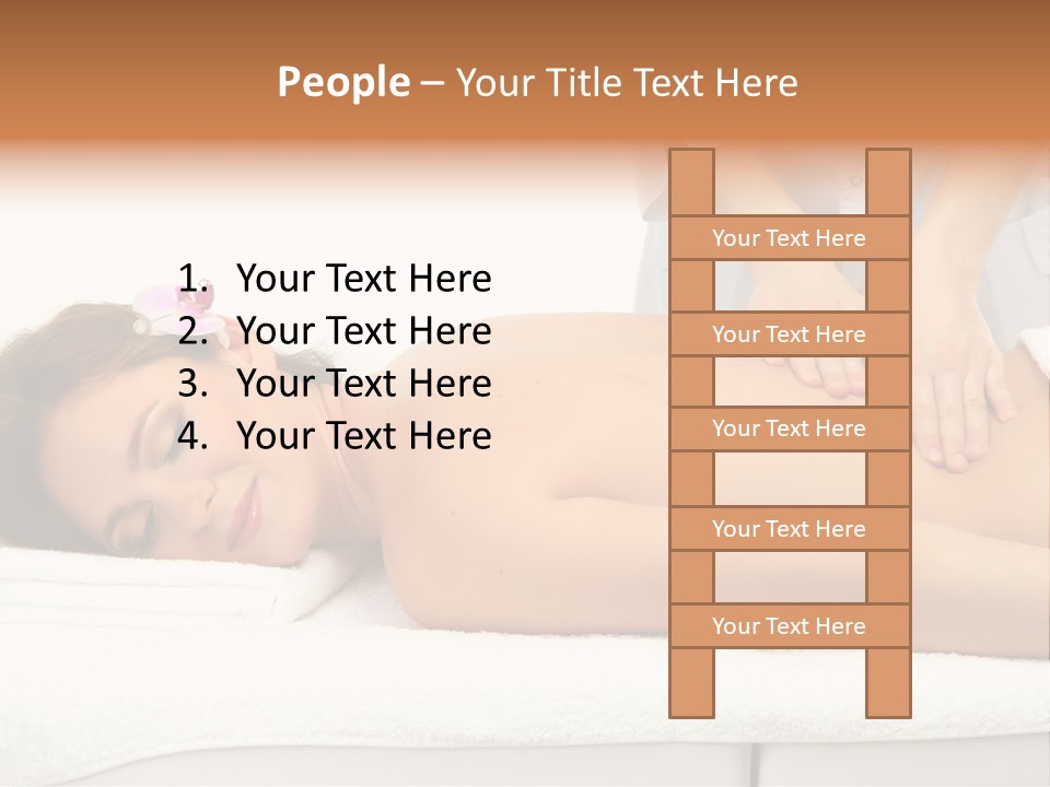 Care Back Attractive PowerPoint Template