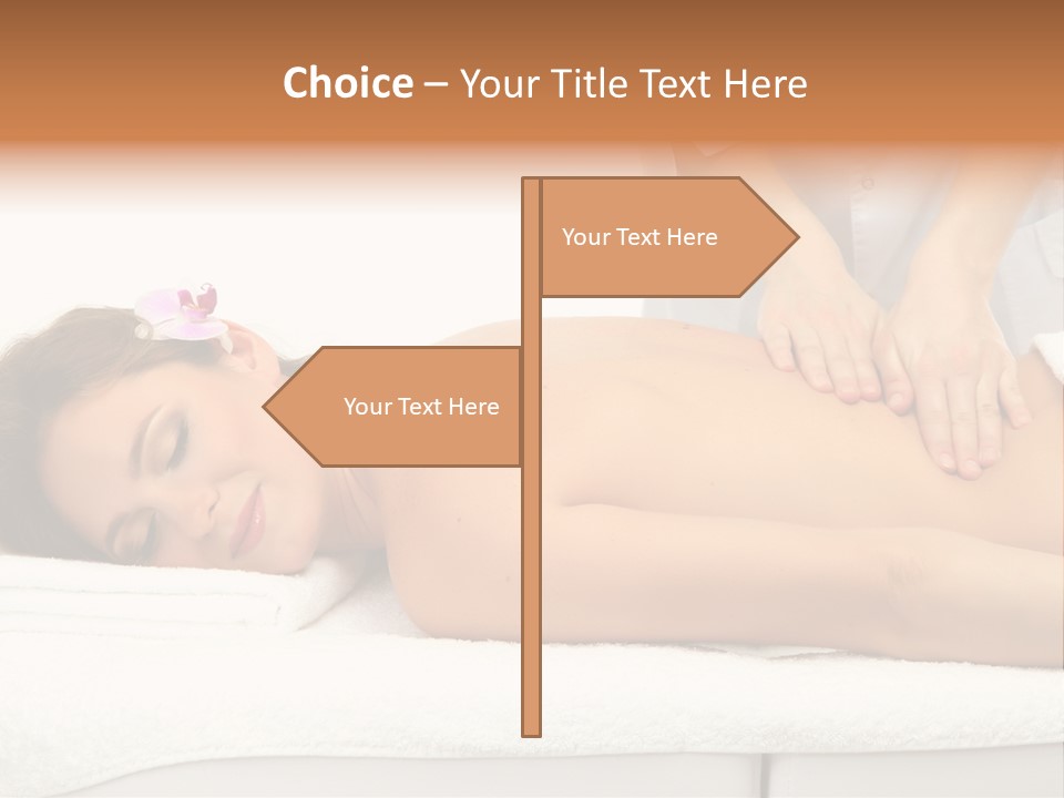 Care Back Attractive PowerPoint Template