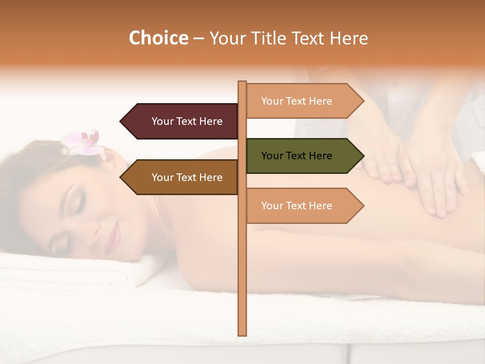 Care Back Attractive PowerPoint Template